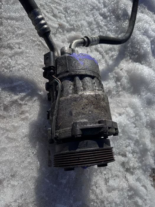 Компрессор кондиционера  (VAG) — Оригинал, Привозной