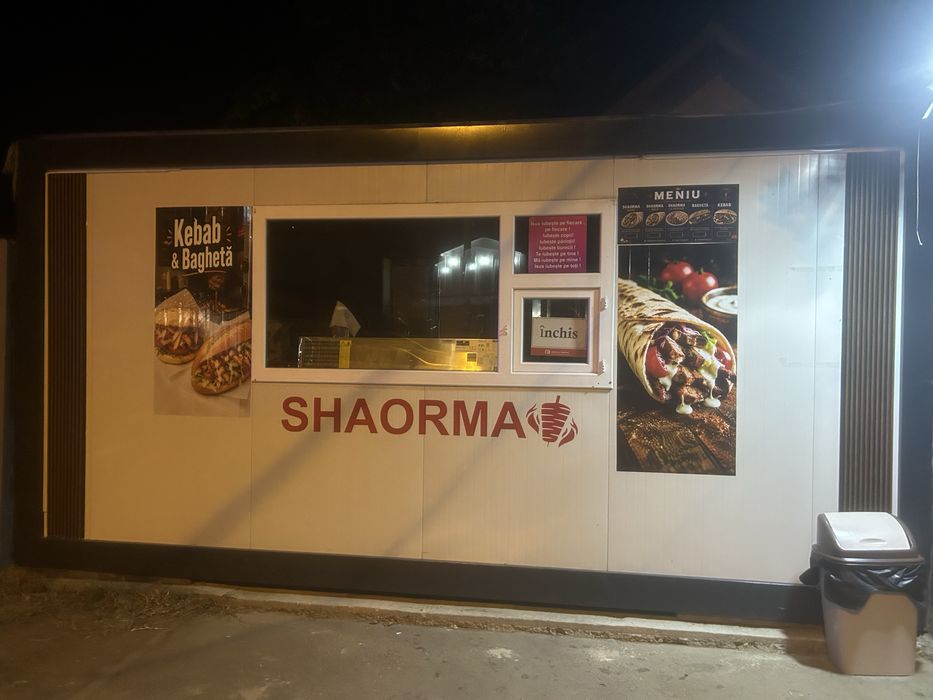 DE VÂNZARE – Container Fast-Food complet echipat, la cheie