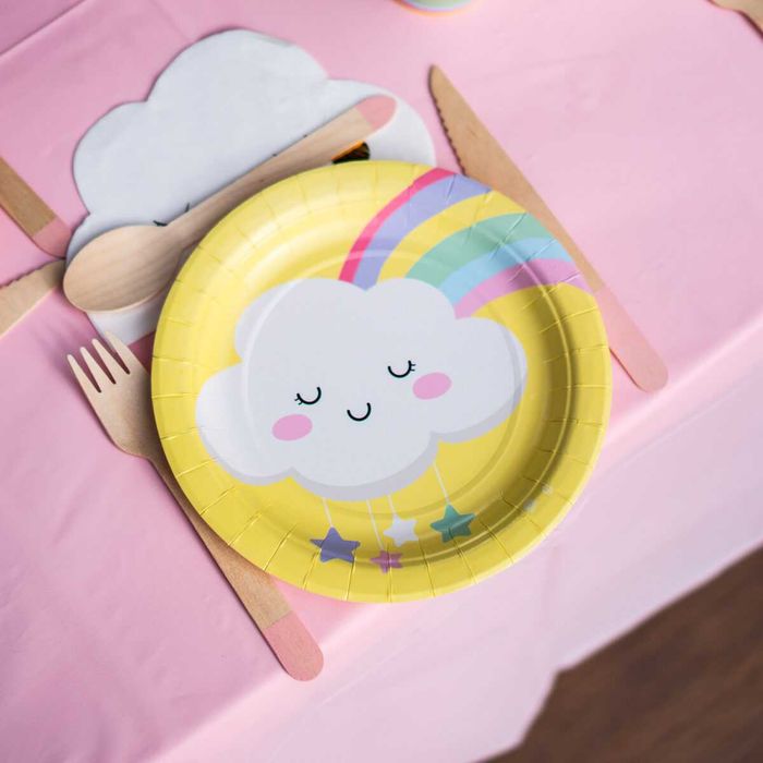 Декор Облаче за детски рожден ден, изписване или кръщене - под наем