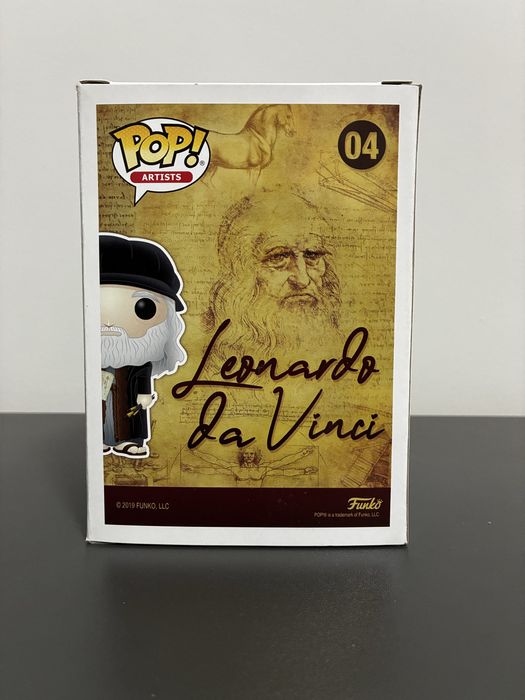 Funko pop! Леонардо да Винчи фанко поп