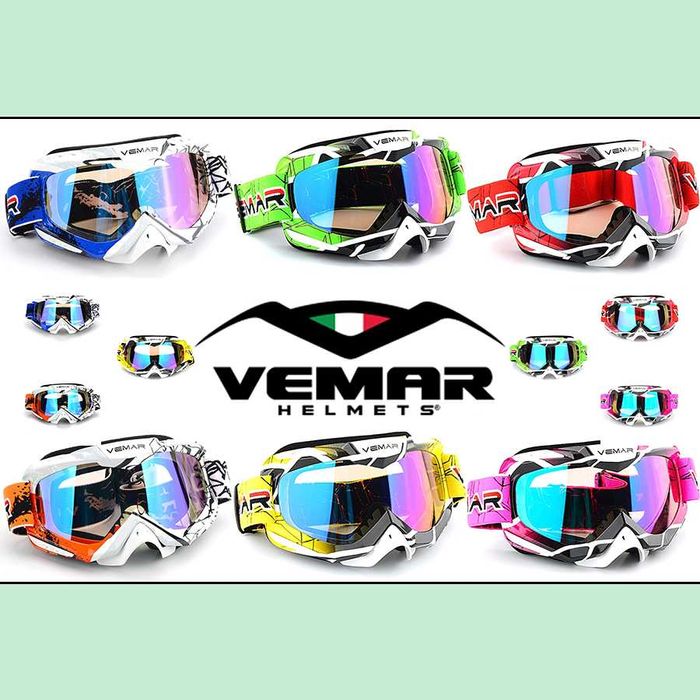 Очила / Маска за крос каски VEMAR RACING - Вело, Мото, Ел. скутер