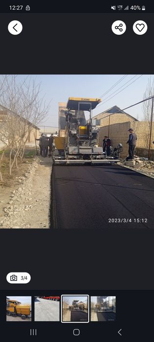 #Asfalt ukladchik xizmati / Асфальт укладчик / Аренда и услуги