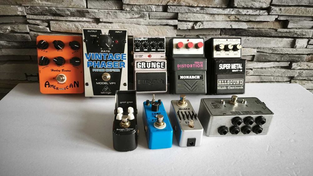 Pedale efecte chitara Harley Benton Joyo Behringer Fame - Garantie