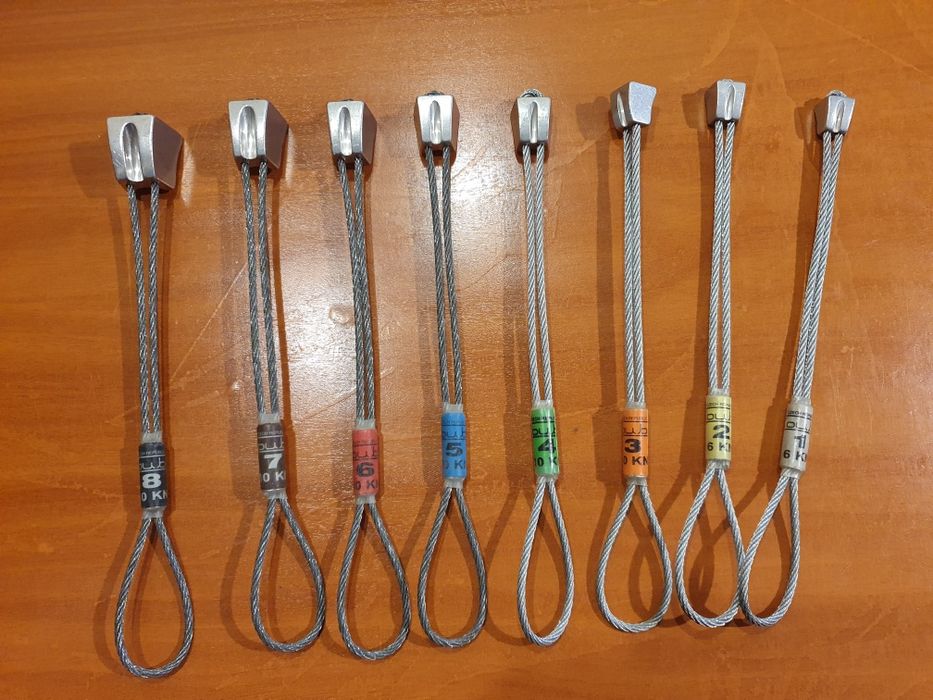 Set de 8 nuci Kouba, noi, nefolosite