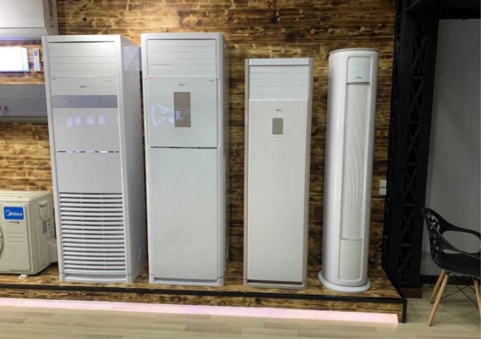 Кондиционер AUX Колонный 24/36/48/60 Inverter/On-of Доставка бесплатно