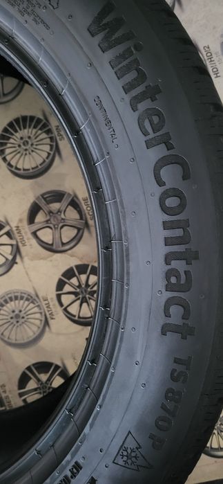 2 anvelope 235 55 18 continental winter ts 870p 2025 7,6mm