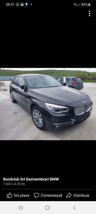 bmw 535 gt f07 piese din dezmembrari