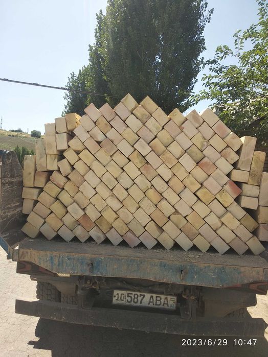 Газоблок ва шлакоблок Пишган ва Хом гишт доставка бор