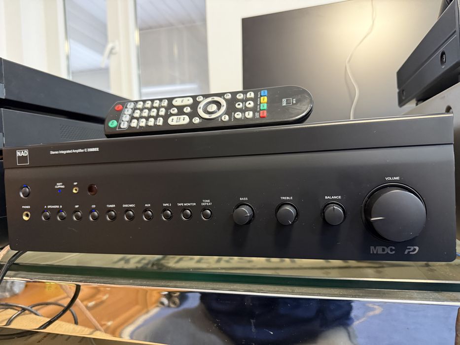 Amplificator NAD C356BEE,120W/4/80W RMS/8,Telecomanda,Optical In,USB
