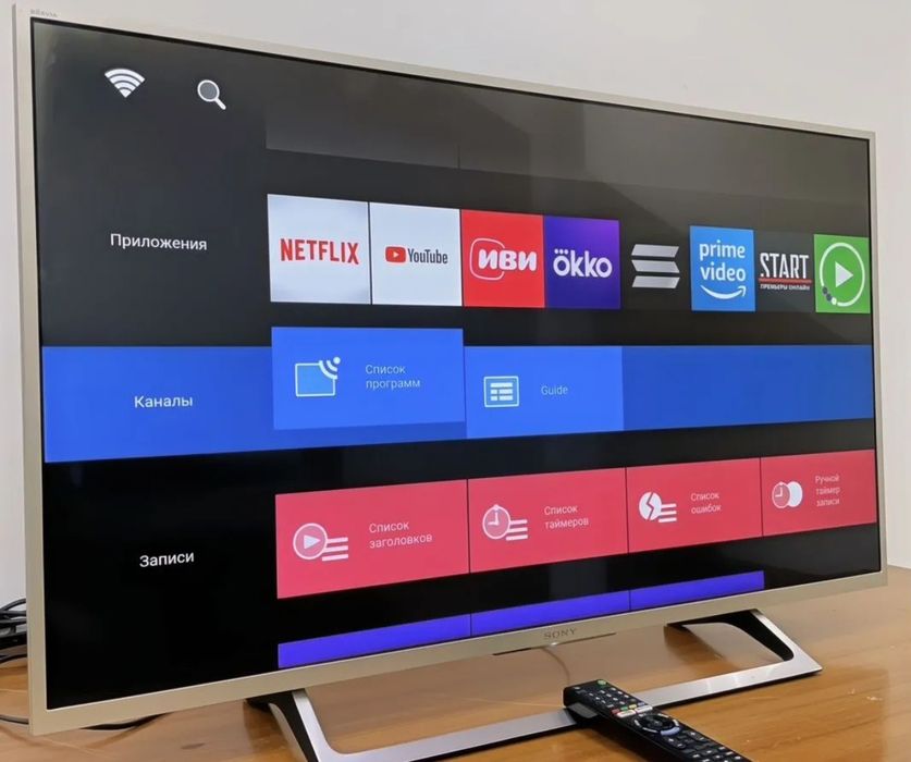 Sony Bravia 43 дюйма (110 см) smart tv телевизор