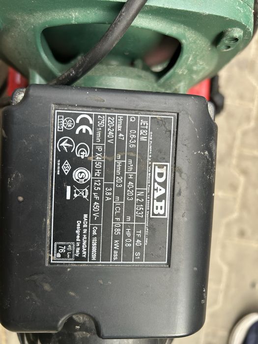 Hidrofor Dab 82 M