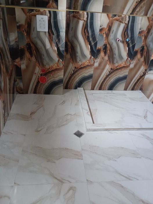 шпакловки, фаянс, теракот къртене, изхвърляне на строителни отпадъци