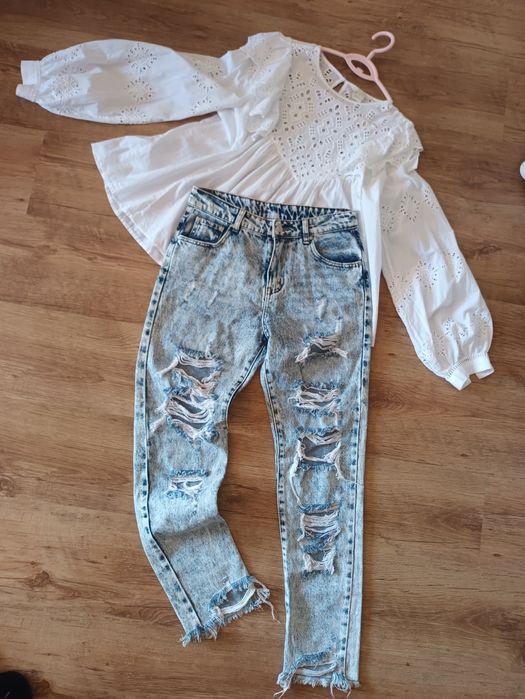 Сет дънки и нова ризка