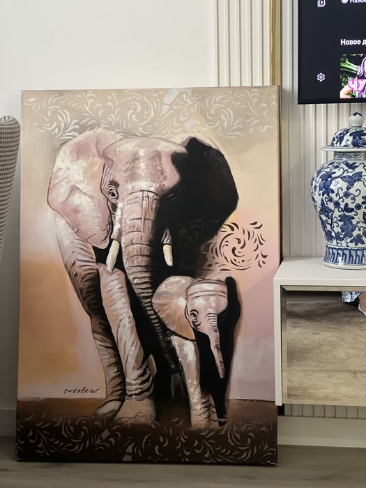 Картина холст масло 90*70 см