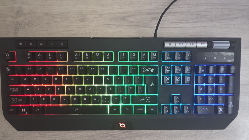Tastatura gaming AQIRYS QWERTZ