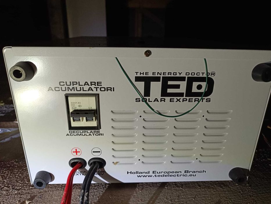 Invertor solar Ted Electric  48V la 230V 5100VA 3500W unda sinusoidala