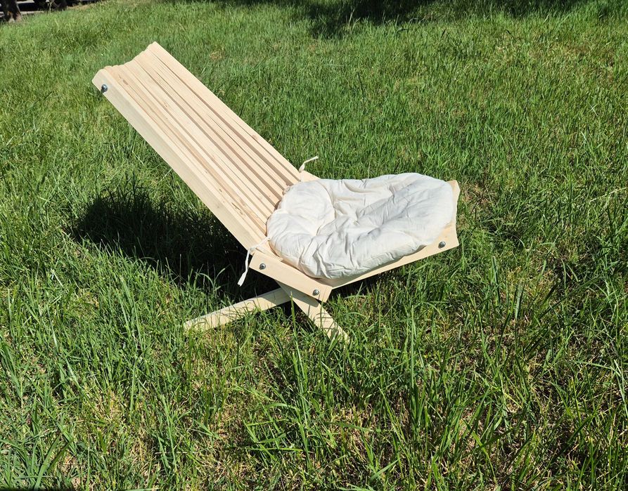 Нови  Великолепни Градински Сгъваеми Дървени Столове