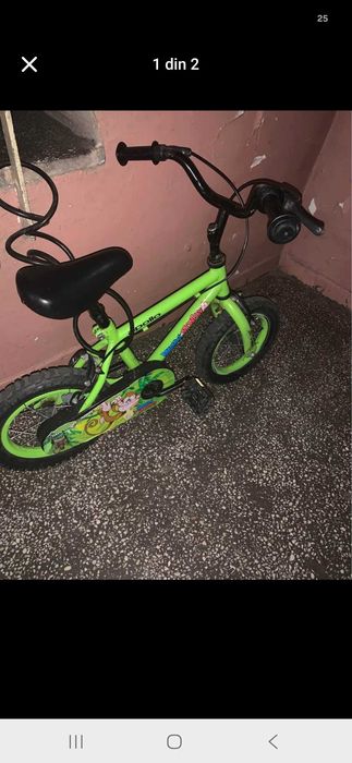 Bicicleta copii are incluse ajutatoare