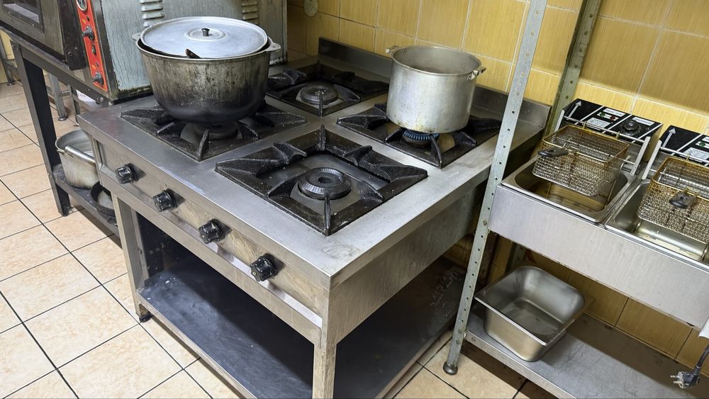 Плита газовая чугуная