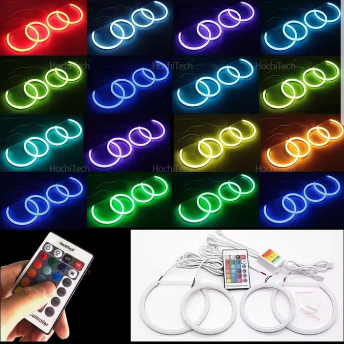 Angel eyes multicolor 16 culori- BMW SERIA 1- E87, E88, E81, E82-NOI!!