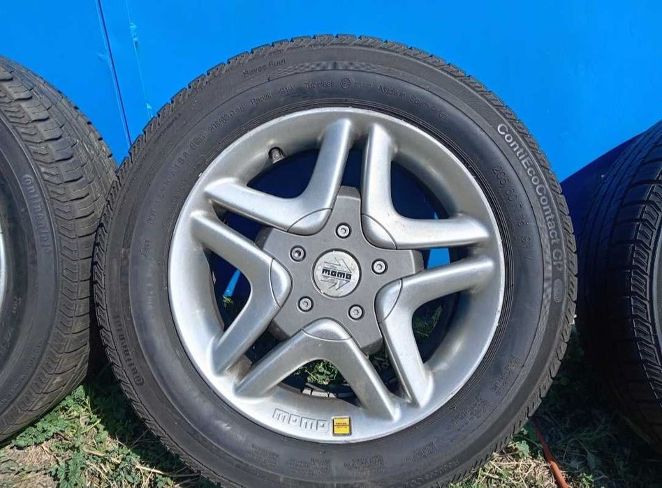 Продавам джанти за Аudi A4 с летни гуми с размер 205/60 R15,