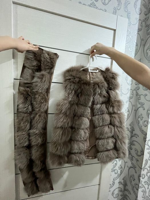 Норка жилеткасы.