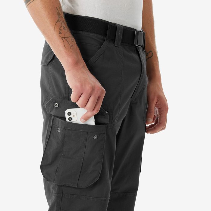 Pantalon de drumeție Nh500 Cargo gri - produs resigilat Decathlon
