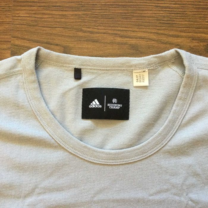 оригинална сива тениска ADIDAS x REIGNING CHAMP размер L от САЩ