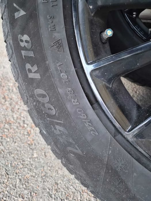 Vand jante 18" Audi + anvelope iarna in stare buna