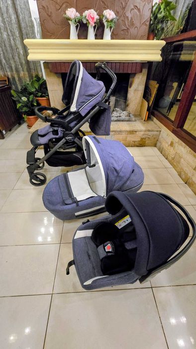 Продавам бебешка/детска количка 3 в 1