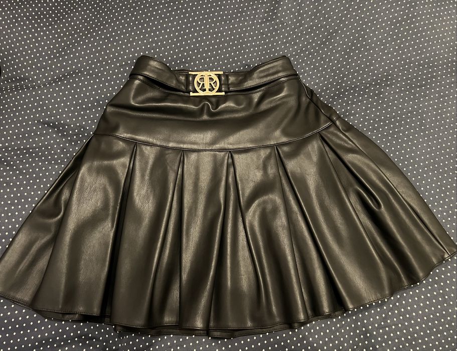 Fusta piele ecologica River Island marime XS-S