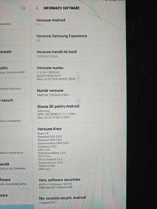 Vând Tabletă Samsung Galaxy Tab A