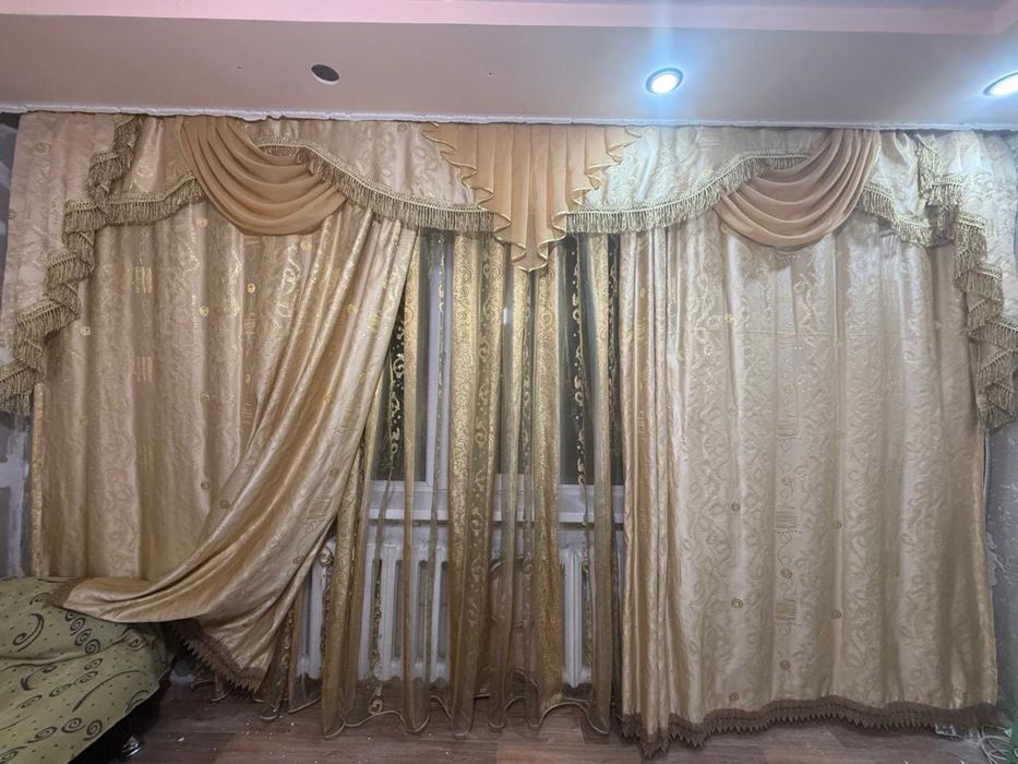 Продам шторы и тюль