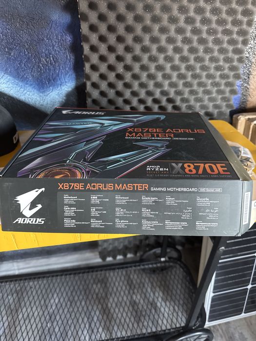Placa de baza Gigabyte  x870E Aorus Master