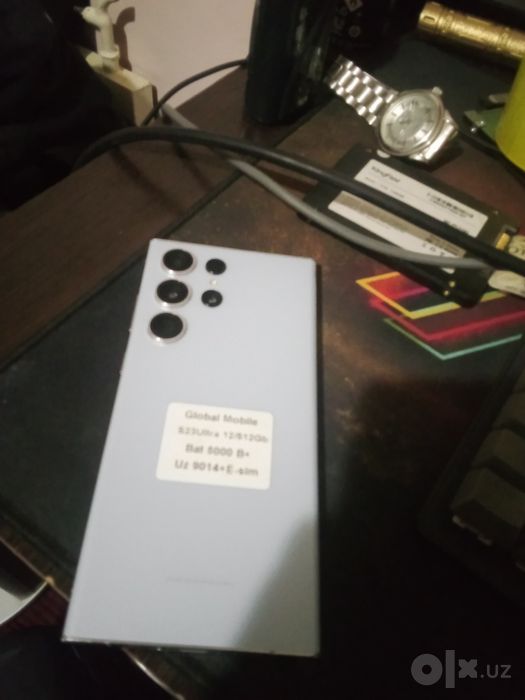 S23 ultra tiniq yangi holda