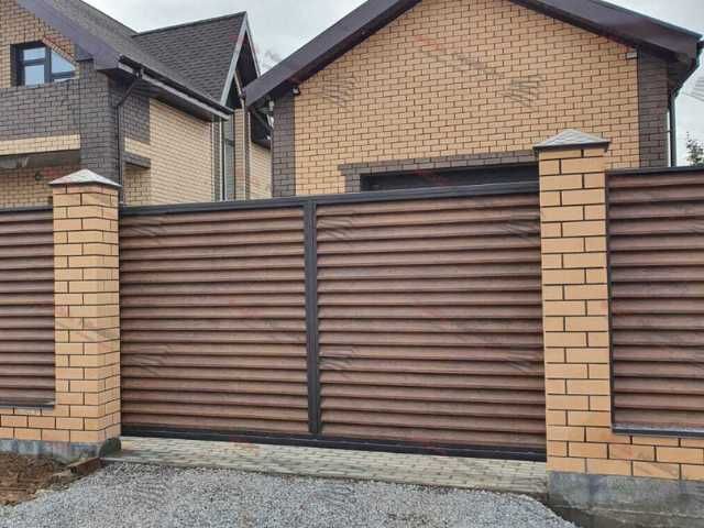 Забор жалюзи еврозабор