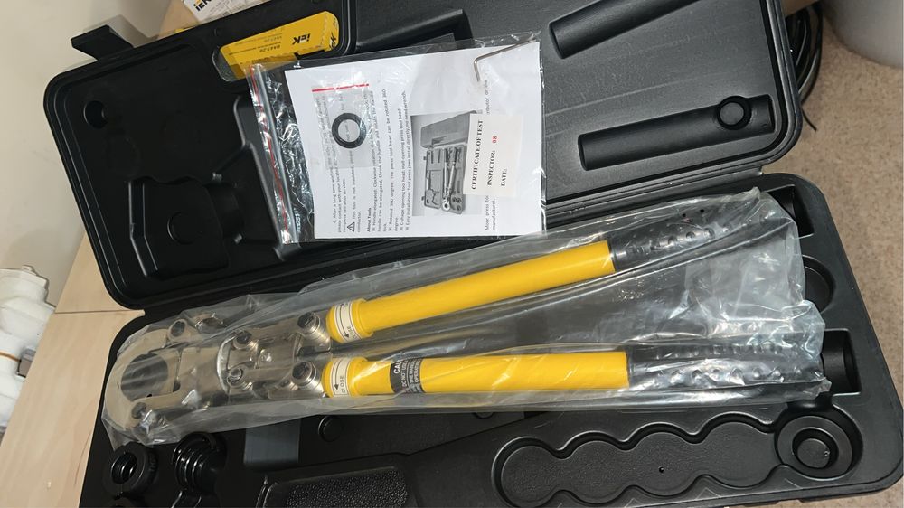 Пресс клещи для труб 16-32mm