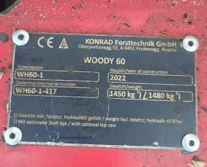 Excavator Hitachi 225USLC-7 + Procesor WOODY WH60-1