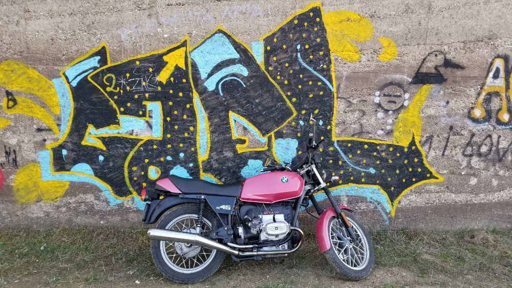 BMW R45 1980 Custom Cafe Racer Scrambler