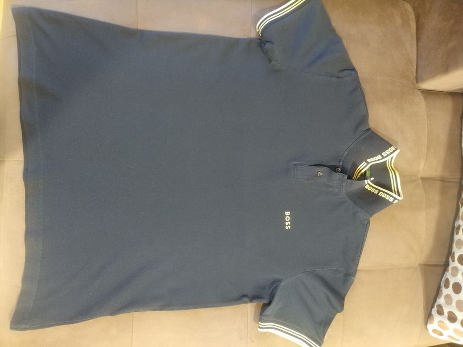 Мъжка тениска с яка BOSS