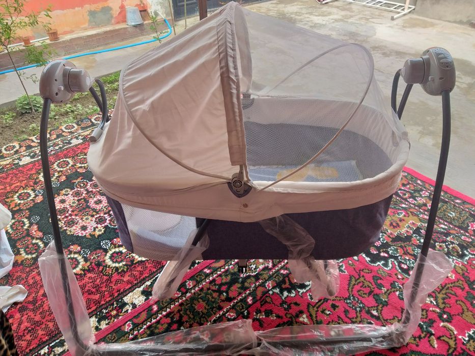 Электронная детская люлька-качалка