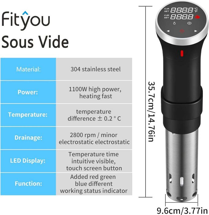 Уред за су вид готвене FitYou 1100W, Гаранция