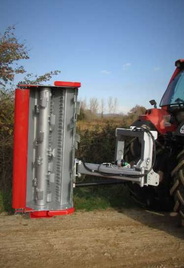 Mulcer resturi vegetatie lateral PROFESIONAL 55-150 cp