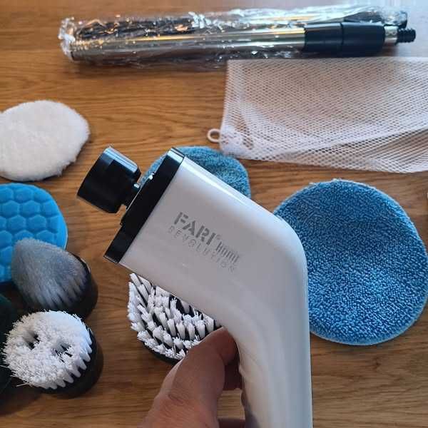 НОВА! Електрическа четка, 8 в 1, телескопична дръжка