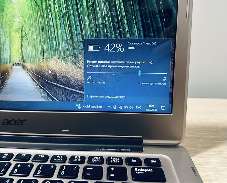 Мощный ультрабук Acer