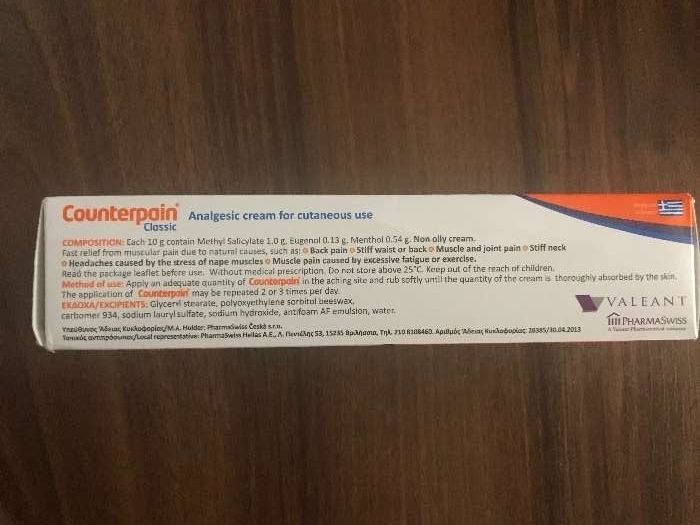 Vând unguent Counterpain