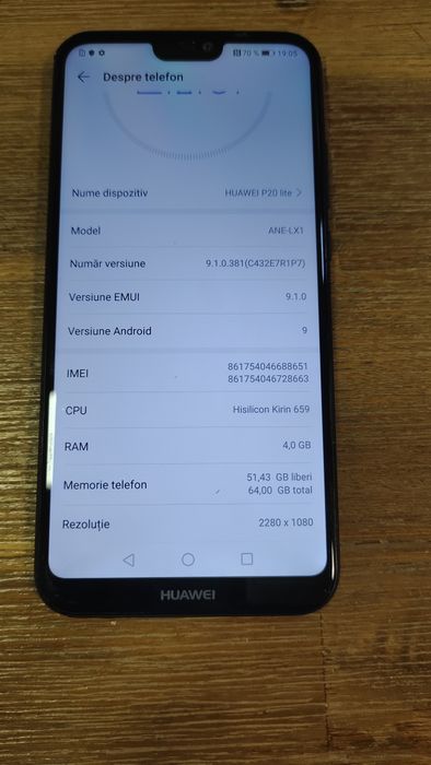 Huawei P20 Lite  4/64