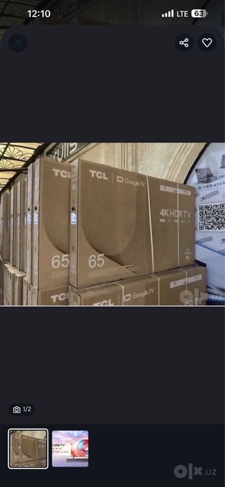Телевизор TCL 43 оптовой цена даставка бесплатно