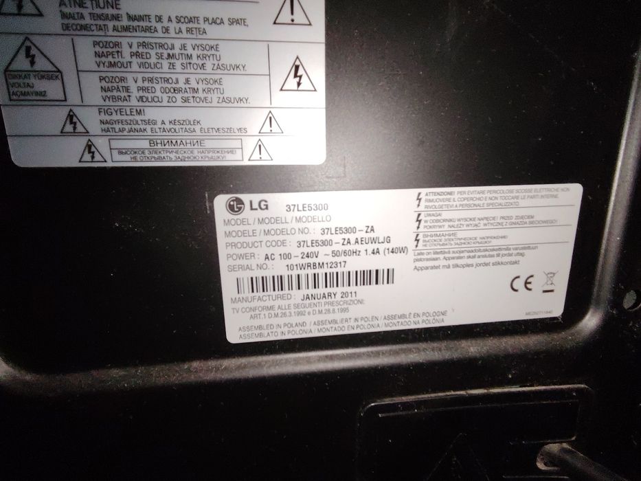 LG Led 37LE5300 cu Chromecast