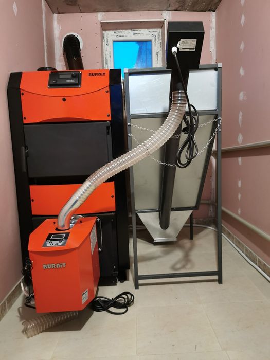 Допълнителен бункер за пелети